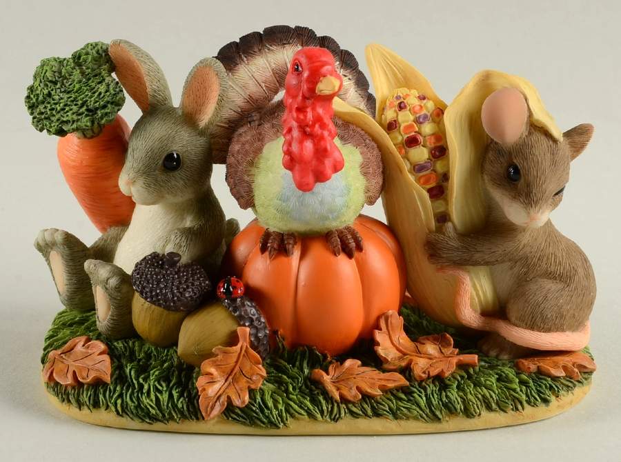 Charming Tails Be Thankful For Friends - Boxed by Charming Tails-1