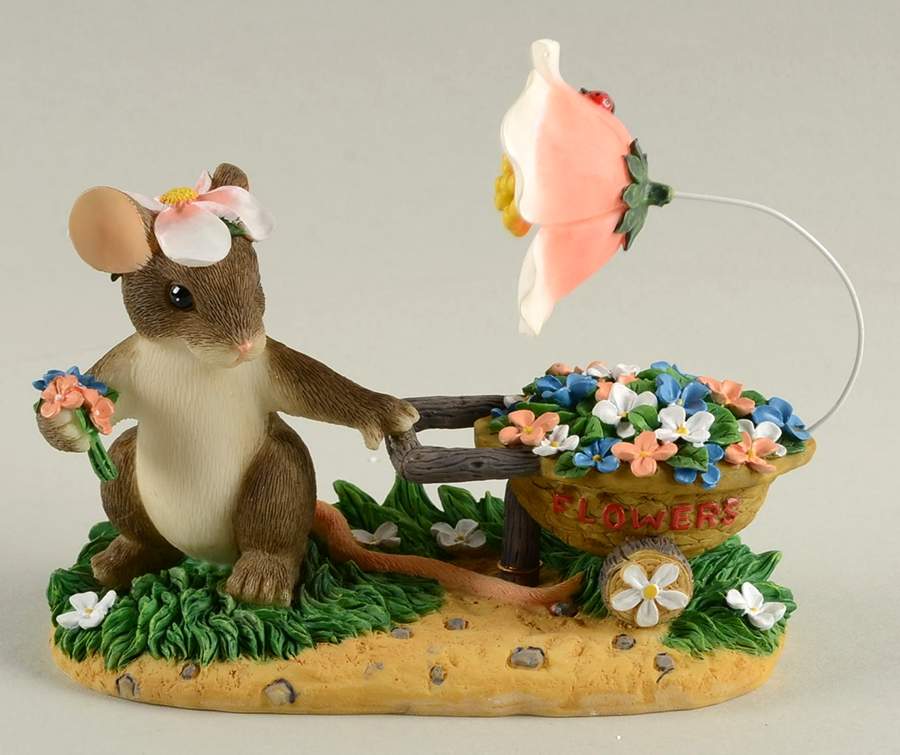 Charming Tails Flower For A Friend - With Box Bx315 by Charming Tails-1