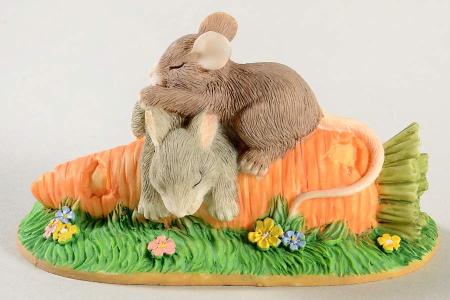 Charming Tails After Lunch Snooze - With Box Bx328 by Charming Tails-1