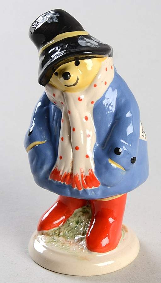 Paddington Bear In The Snow-Greenry - No Box by Coalport-1