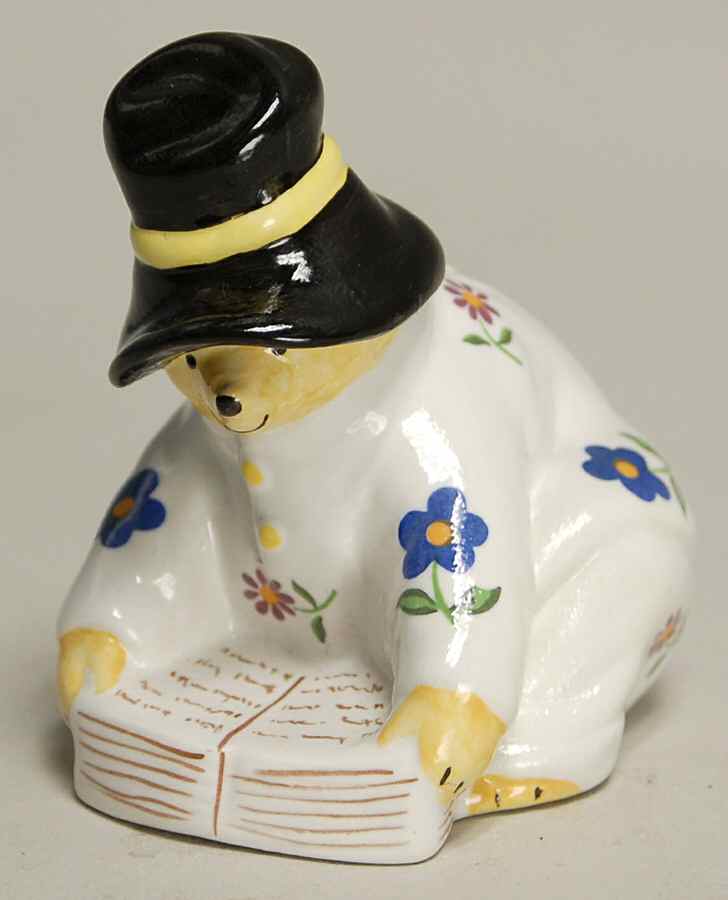 Paddington Bear Reads A Book - No Box by Coalport-1