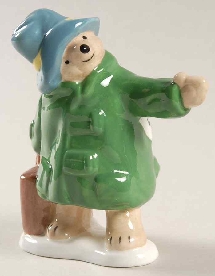 Paddington Bear Hitch Hikes - Blue Hat - No Box by Coalport-1