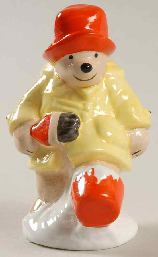 Paddington Bear The Decorator -  Yellow Coat - No Box by Coalport-1