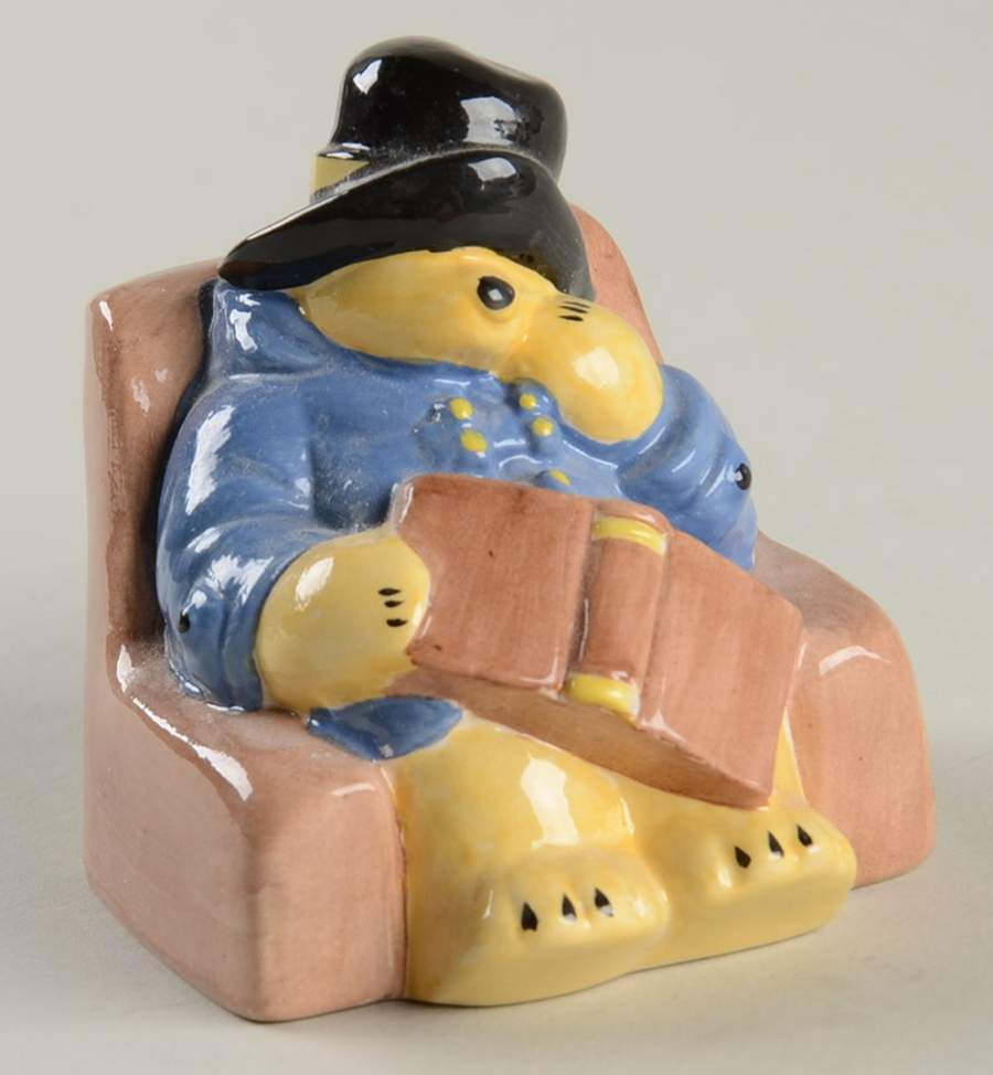 Paddington Bear Has A Nap - Black Hat - No Box by Coalport-1