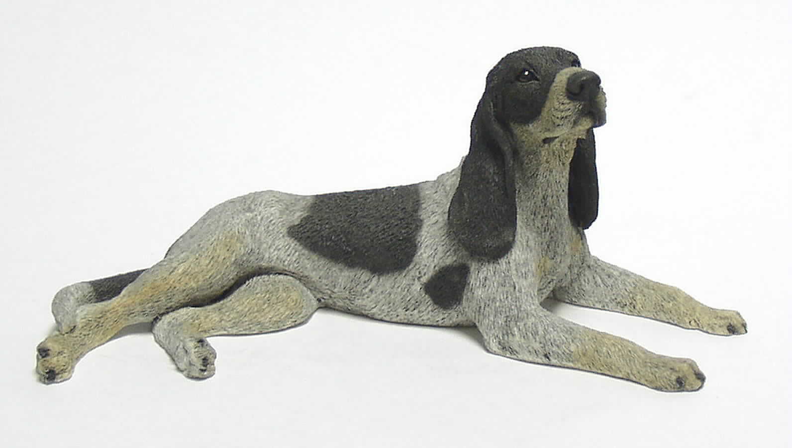 Dog Collection Coon Hound Lying Down - With Box by Castagna Collection-1