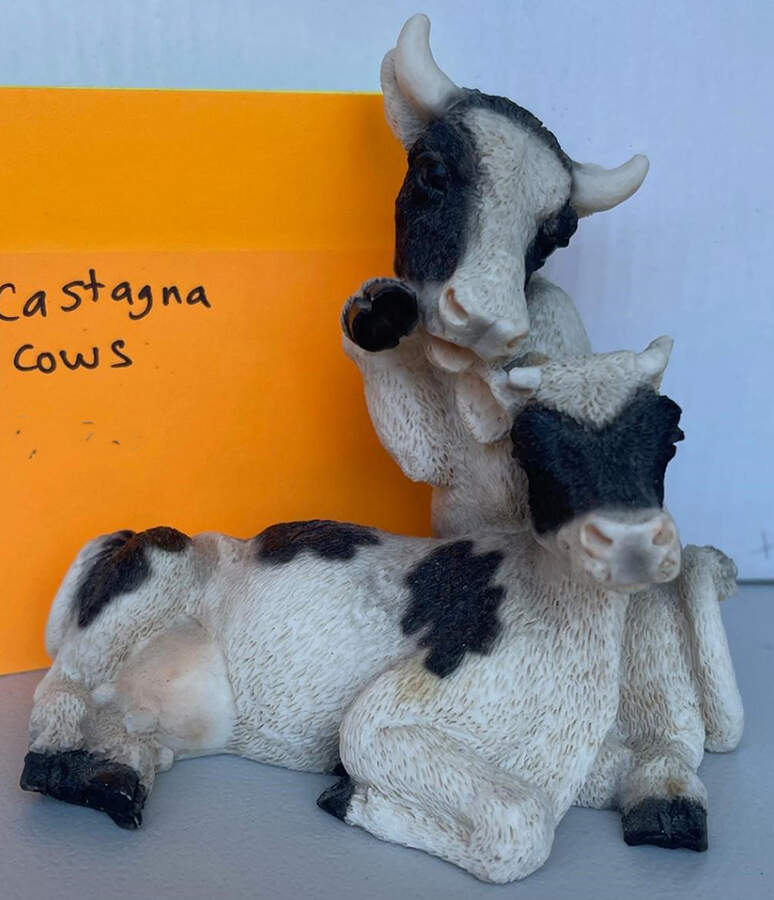Animal Collection Black And White Cows - No Box by Castagna Collection-1