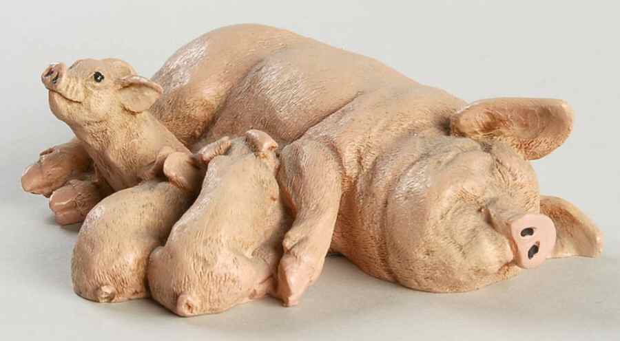 Animal Collection Sow Piglet - Boxed by Castagna Collection-1
