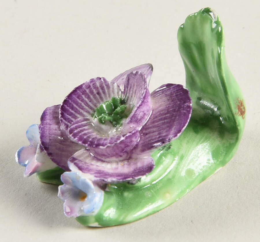 Coalport Florals Placecard Purple Flower - No Box by Coalport-1