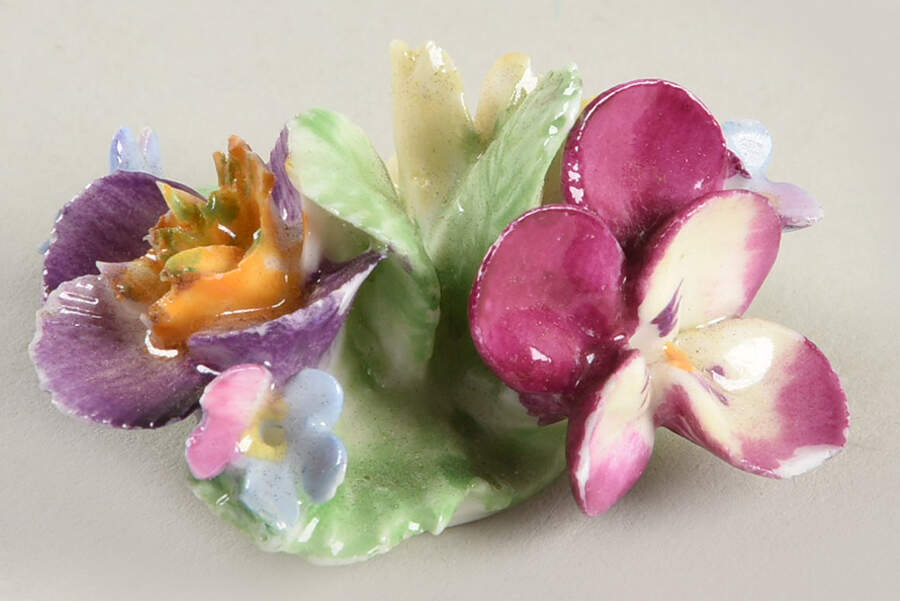 Coalport Florals Placecard Mixed Flowers C - No Box by Coalport-1