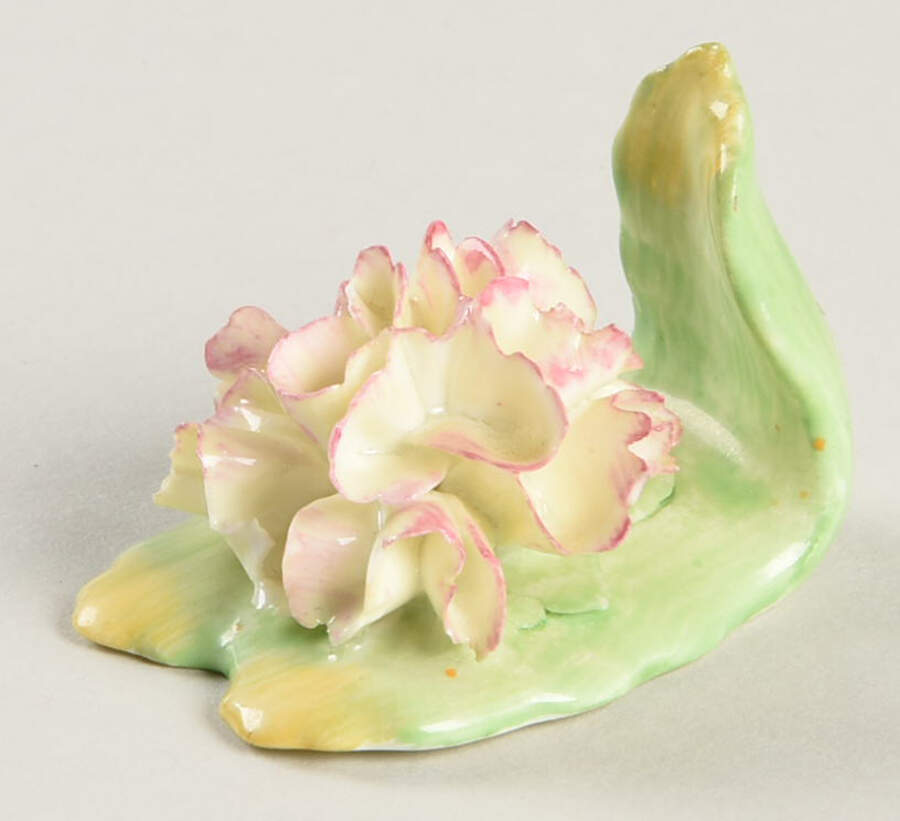 Coalport Florals Yellow Carnation Placecard - No Box by Coalport-1