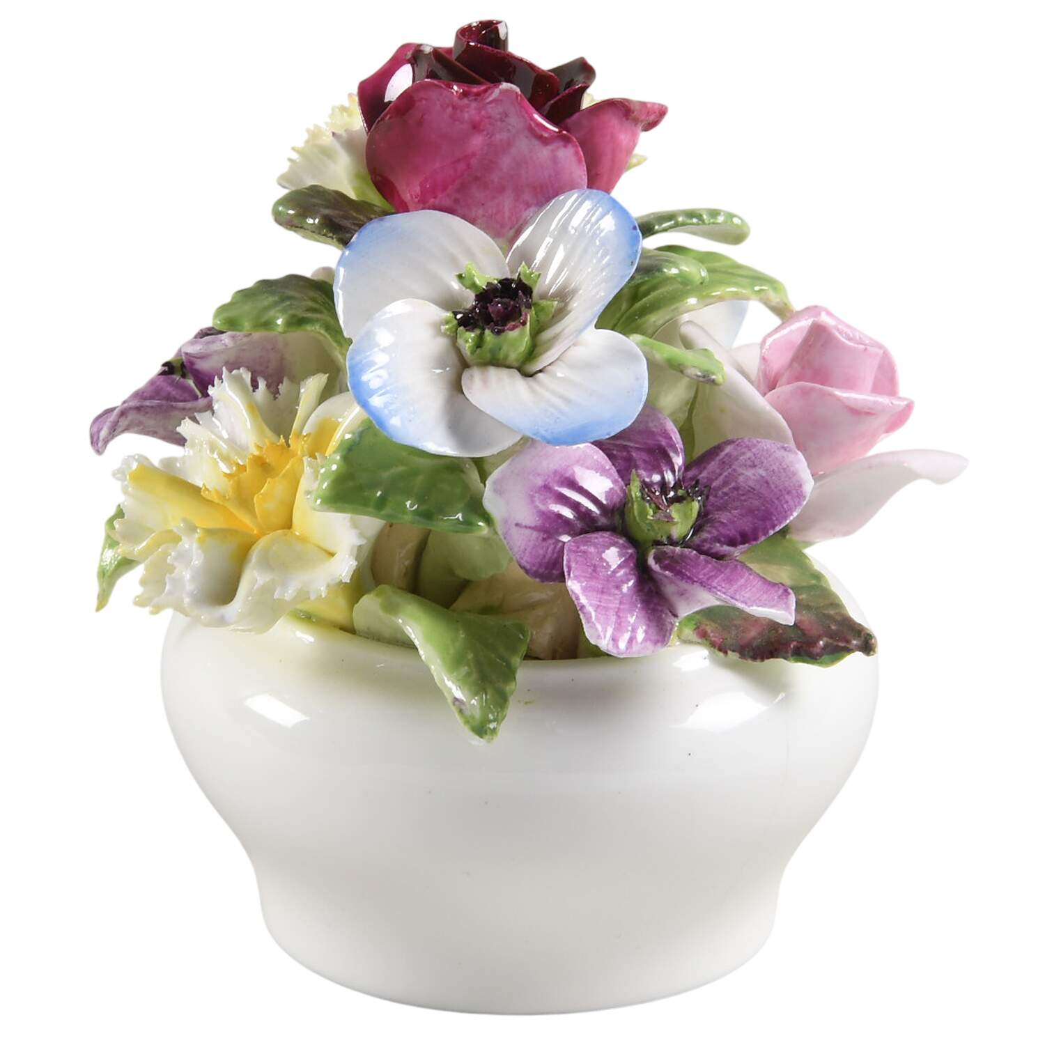 Coalport Florals Mixed Flowers, Flat Pot - No Box by Coalport-1
