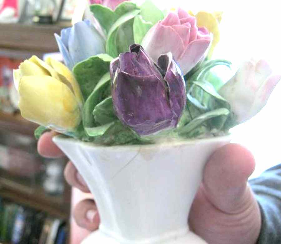 Coalport Florals Rose Flower Pot - Boxed by Coalport-1