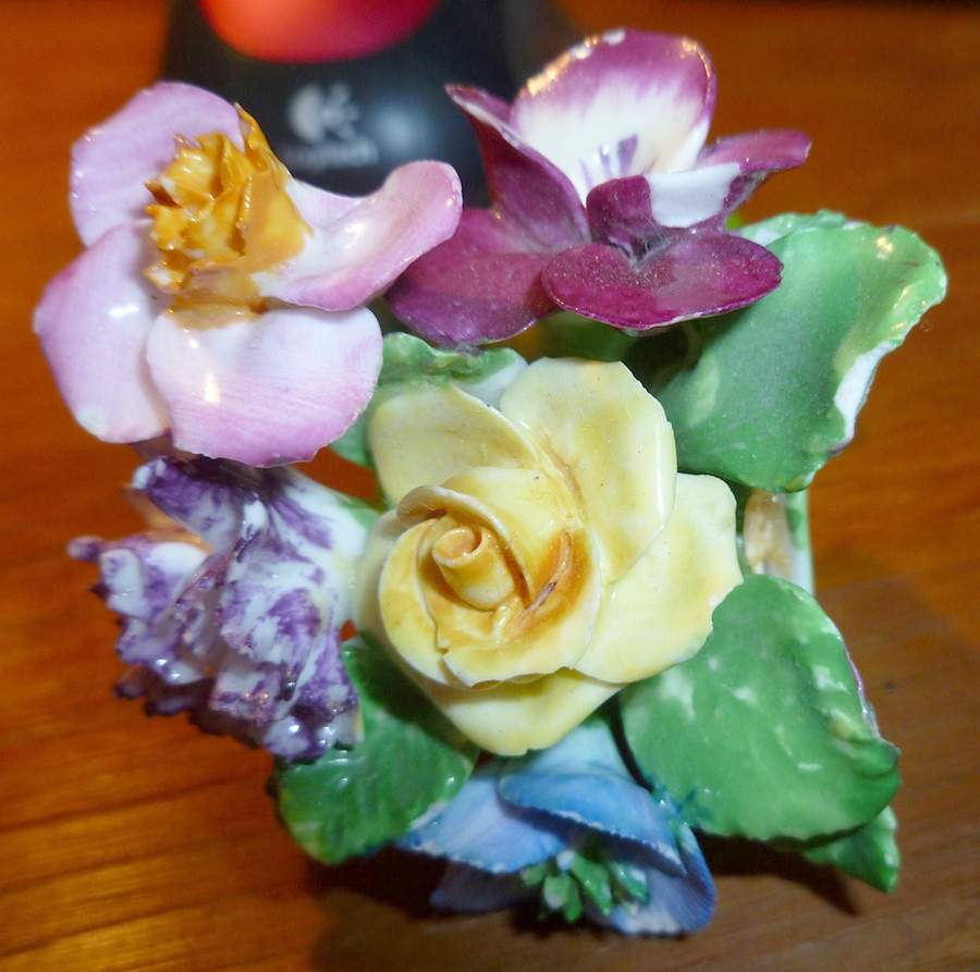 Coalport Florals Yellow And Pink Floral - No Box by Coalport-1