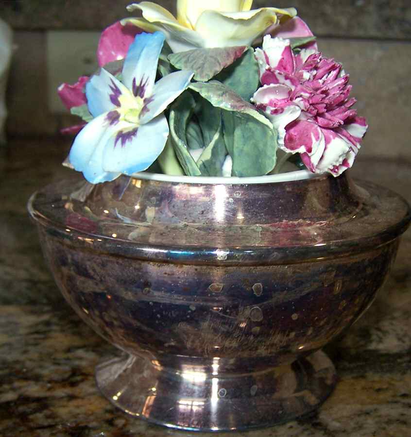 Crown Staffordshire Florals Floral Pot - No Box by Crown Staffordshire-1