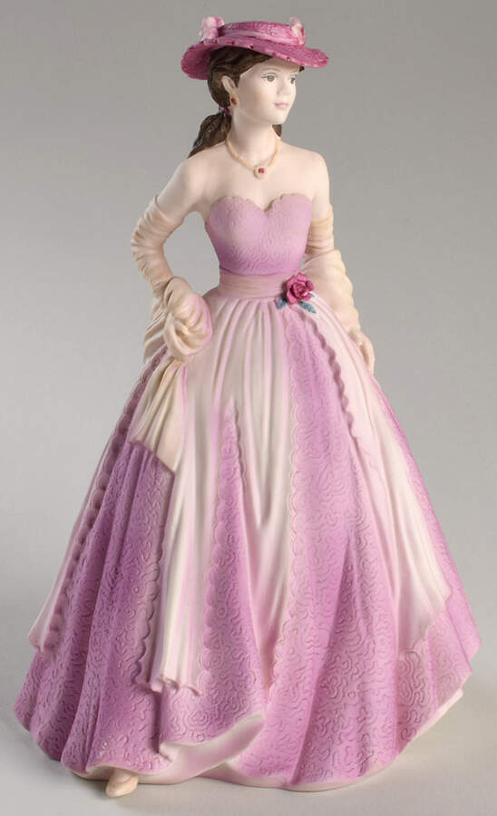 Age of Elegance-Figurine of The Year Evening Promenade - No Box by Coalport-1