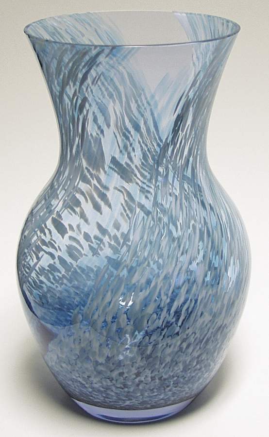 Allegro Collection 10 3/4" Statement Vase-Lilac - Boxed by Caithness-1