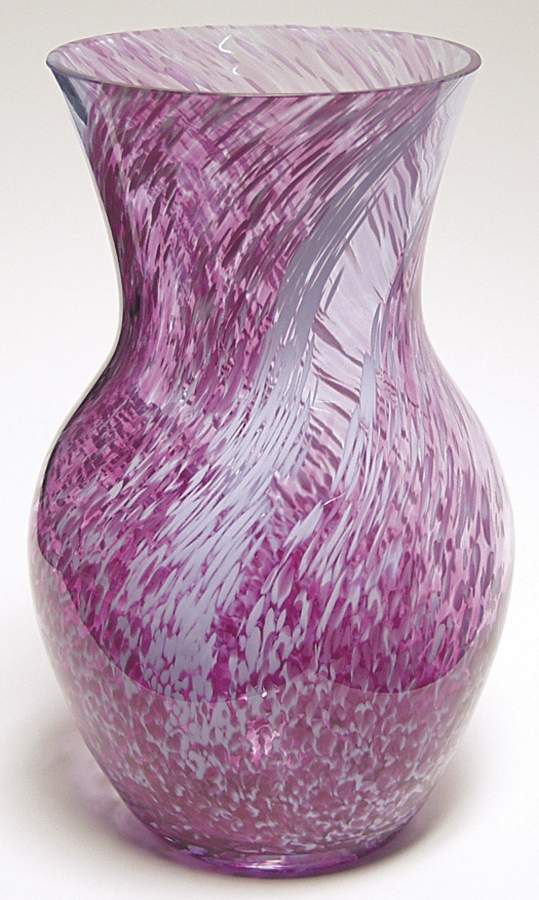 Allegro Collection 10 3/4" Statement Vase-Berry - With Box by Caithness-1