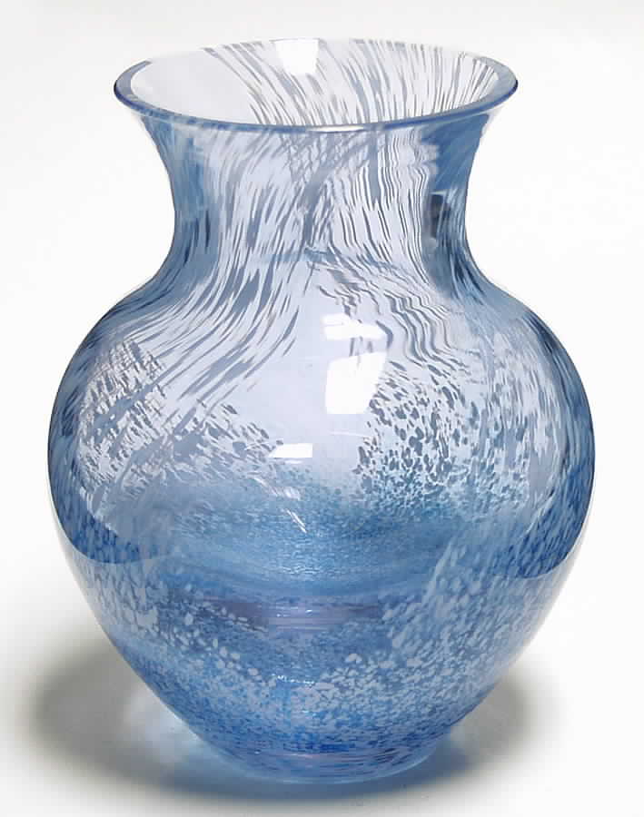 Allegro Collection 5" Round Vase-Lilac - No Box by Caithness-1
