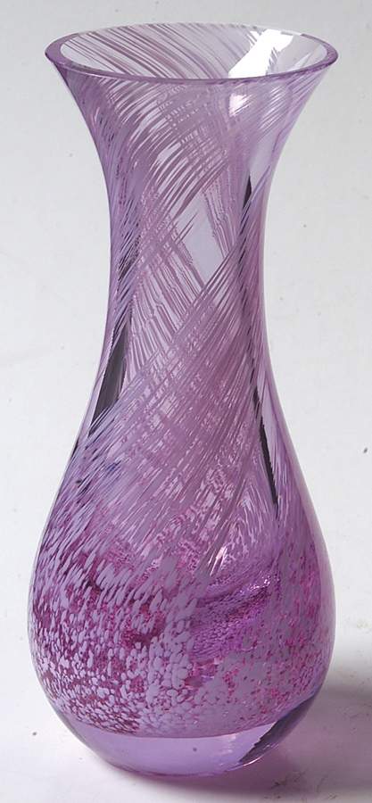 Allegro Collection 6" Bud Vase-Berry - No Box by Caithness-1