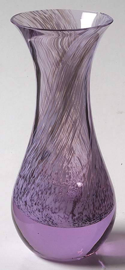 Allegro Collection 6" Bud Vase-Sable - Boxed by Caithness-1