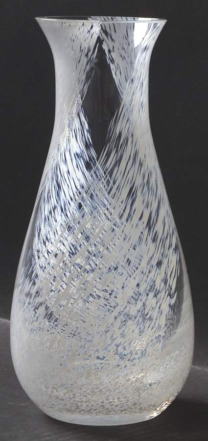 Allegro Collection 8" Flower Vase-Pearl - With Box by Caithness-1