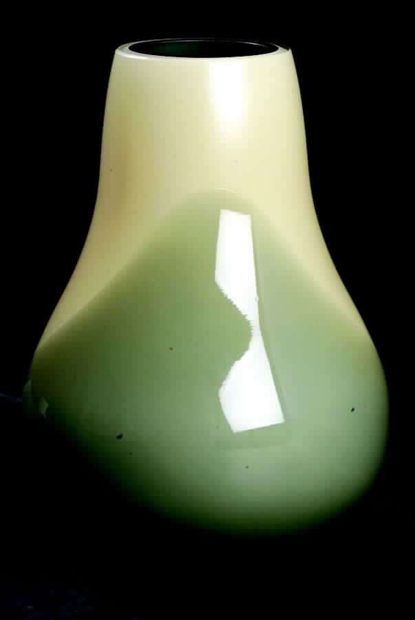 Touchstone Collection 7" Gourd Vase-Ivory - Boxed by Caithness-1