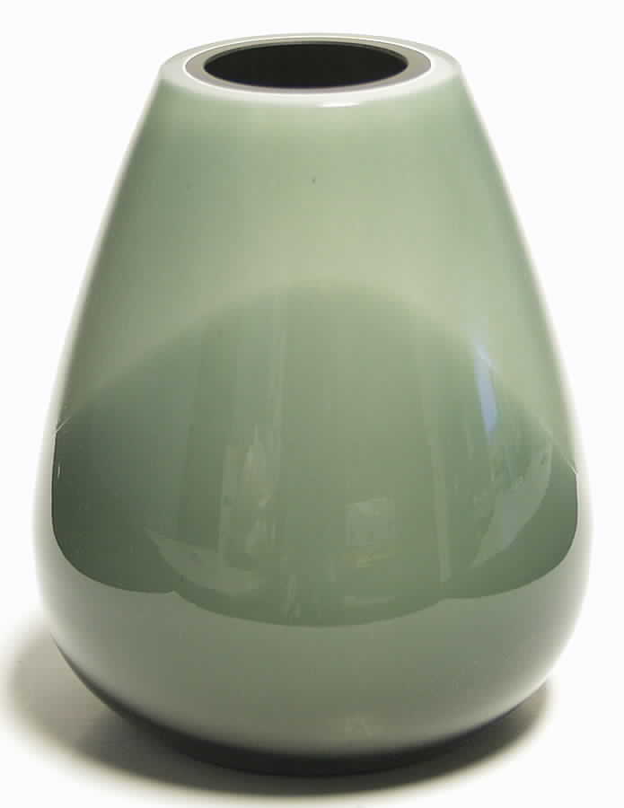 Touchstone Collection 5" Round Vase-Smoke - Boxed by Caithness-1