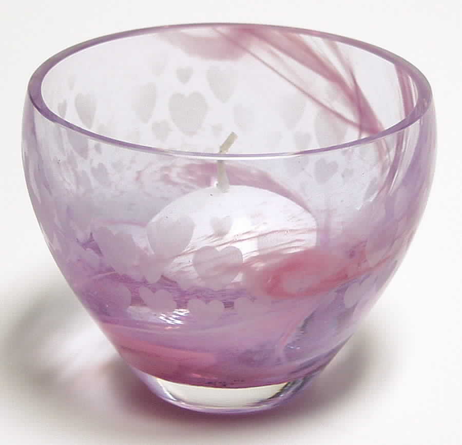 Loving Hearts Collection 4" Votive Candleholder - No Box by Caithness-1