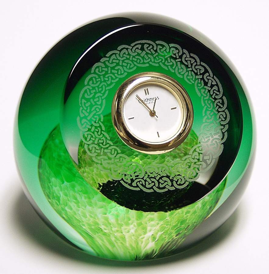 Celtic Myths Collection Clock-Green - Boxed by Caithness-1