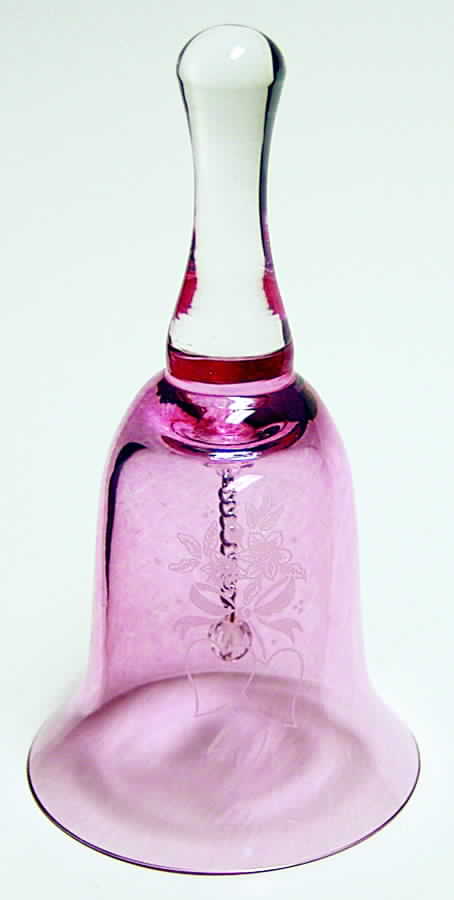 Occasions & Celebration Collection 40th Anniversary Bell-Ruby - Boxed by Caithness-1