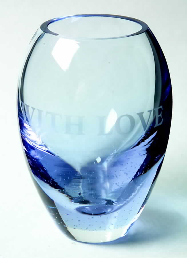 Occasions & Celebration Collection 5" With Love Posey Vase - Boxed by Caithness-1
