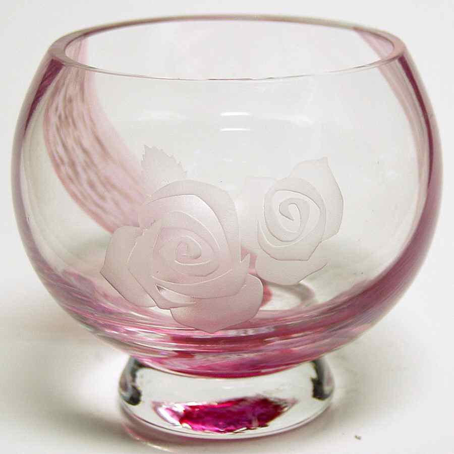 Images Collection Roses Trinket Bowl - No Box by Caithness-1