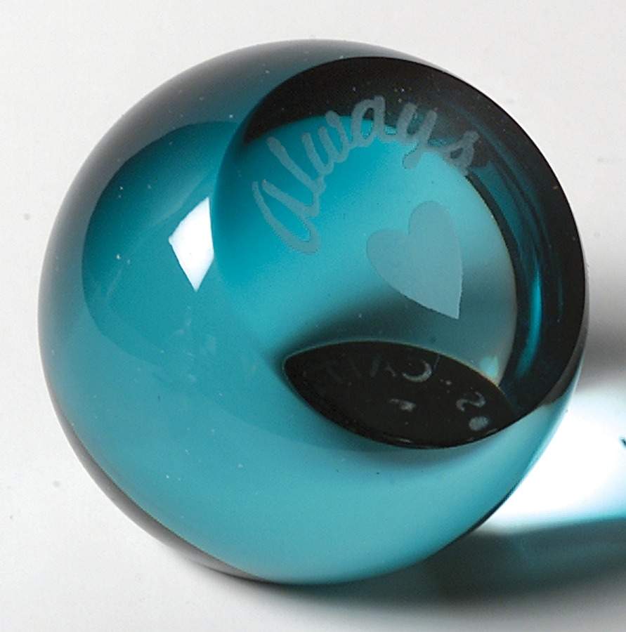 Occasions Paperweight Collection 1 3/4" Gems:Always - Boxed by Caithness-1
