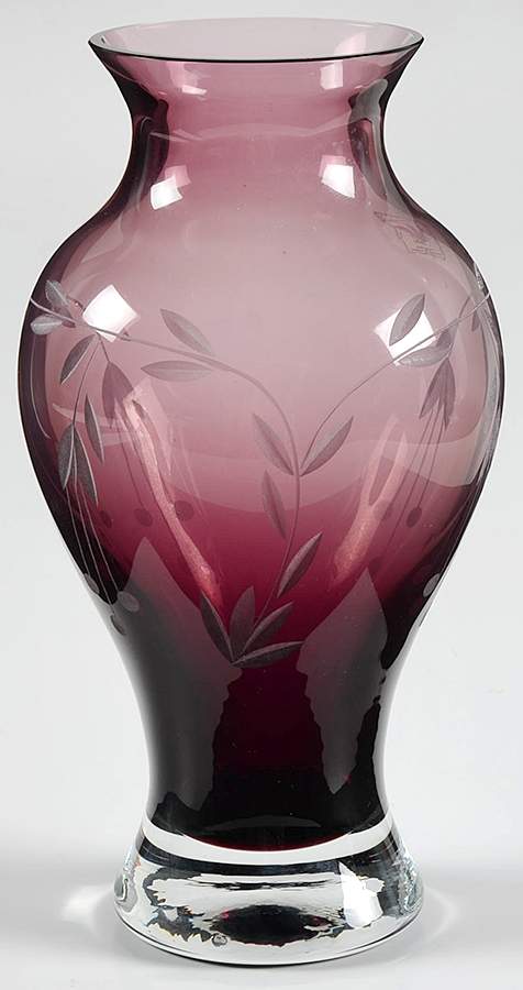 Caithness Giftware Heather-Fuchsia-Vase - Boxed by Caithness-1