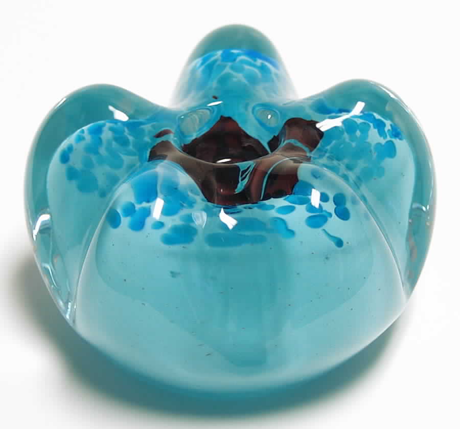Caithness Giftware Garland Candleholder-Honolulu Blue - Boxed by Caithness-1