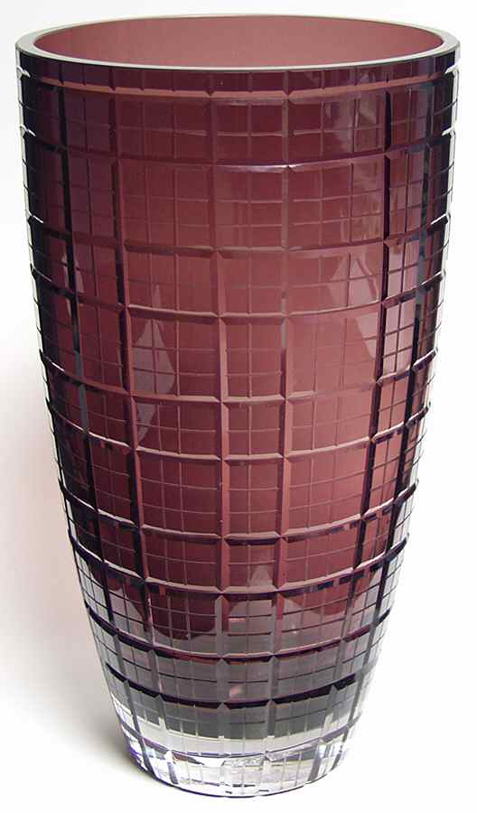 Caithness Giftware Tartan Amethyst Bouquet Vase - Boxed by Caithness-1