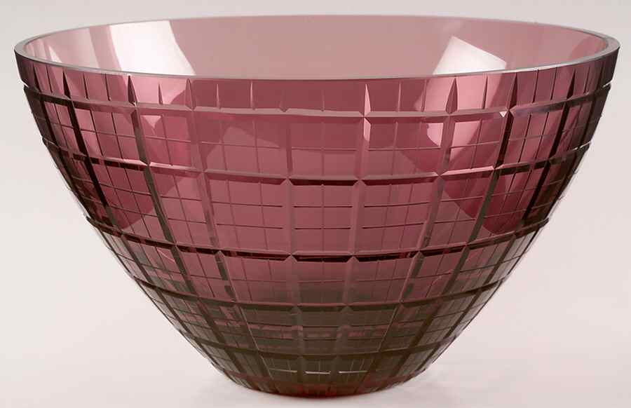 Caithness Giftware Tartan Amethyst Fruit Bowl - No Box 60 by Caithness-1