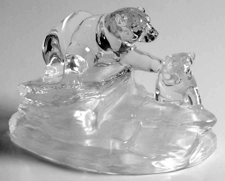 Animals & Figurines Bear Family - Boxed by Cristal D'Arques - Durand-1