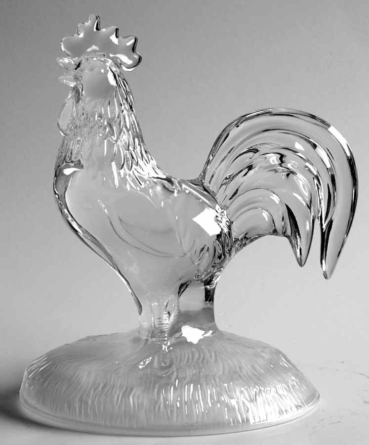 Animals & Figurines Rooster - Boxed by Cristal D'Arques - Durand-1