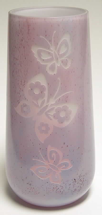 Batik Collection 9 1/4" Bouquet Vase - No Box by Caithness-1