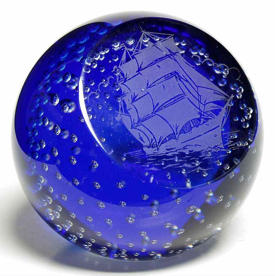 Clipper Ship Collection Clipper Ship Paperweight - Boxed by Caithness-1