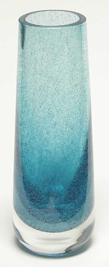 Crush Collection 6" Small Vase-Spearmint - No Box by Caithness-1