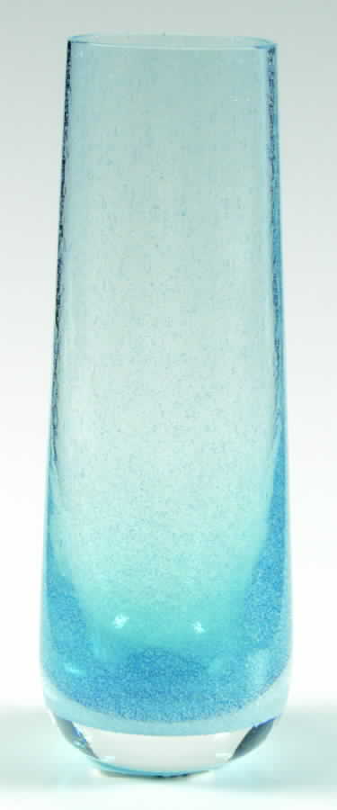 Crush Collection 7 1/2" Medium Vase-Spearmint - No Box by Caithness-1