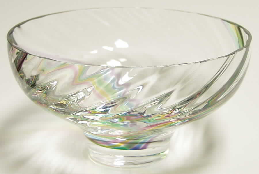 Flamenco Collection 7 1/2" Fruit Bowl-Rainbow - No Box by Caithness-1