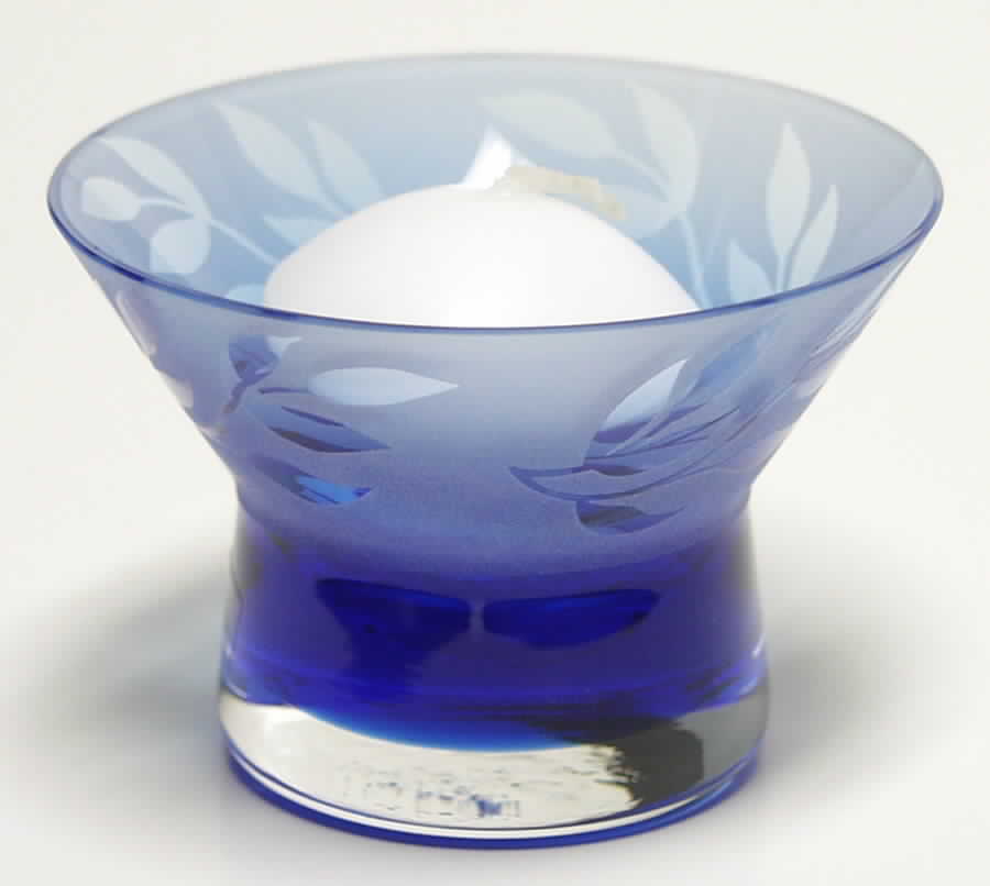 Jewel Collection 2 1/4" Flare Nightlight-Blue - No Box by Caithness-1