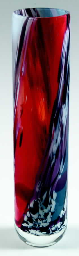Metropolitan Collection 12 1/4" Stem Vase - No Box by Caithness-1