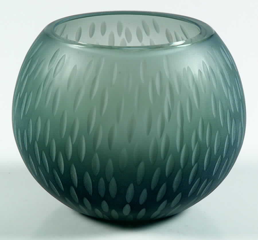 Rough Cuts Collection 4 1/4" Candleholder-Smoke - Boxed by Caithness-1