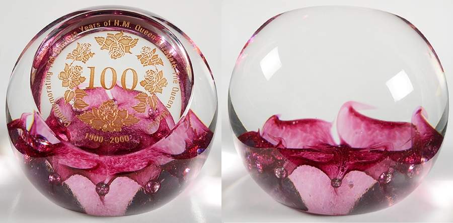 Golden Jubilee Collection Queen Mother-100 Birthday - Boxed by Caithness-1