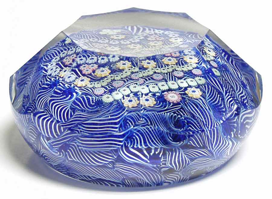 Golden Jubilee Collection Golden Jubilee Blue Zanfrico - Boxed by Caithness-1