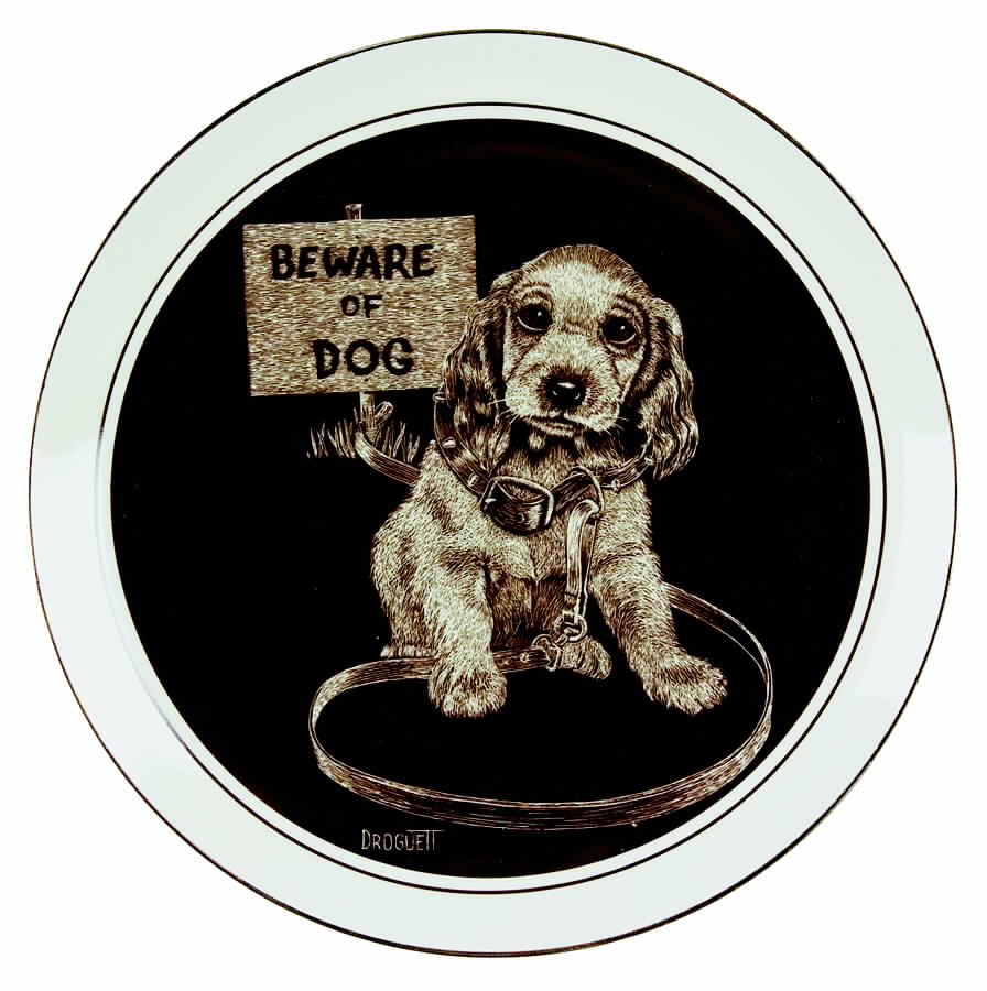 Puppys World Beware Of Dog - Boxed by Royal Cornwall-1